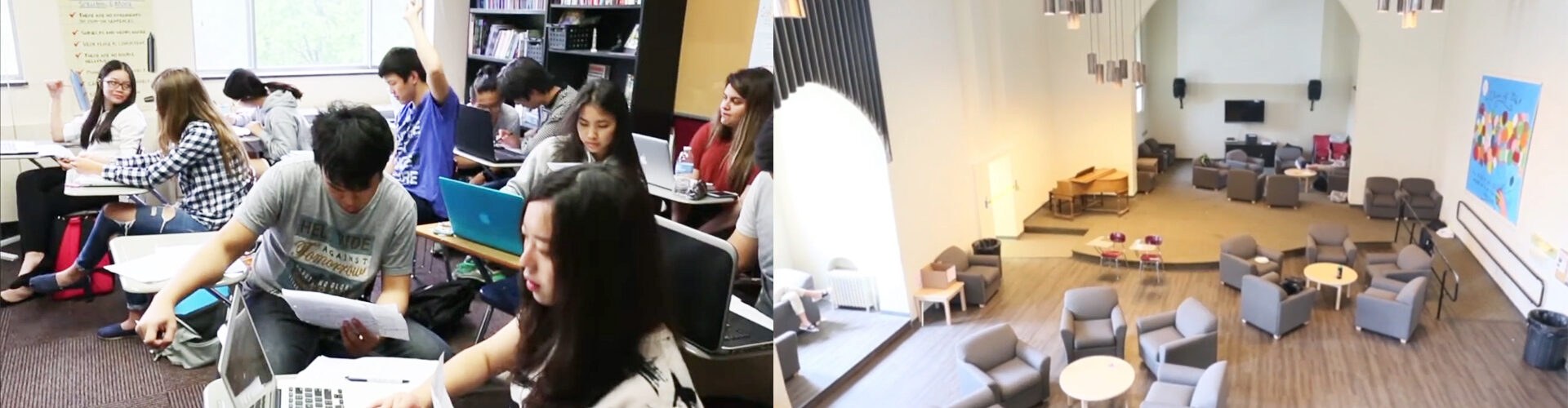 맥더피 스쿨 McDuffie School 캠퍼스 내부 모습