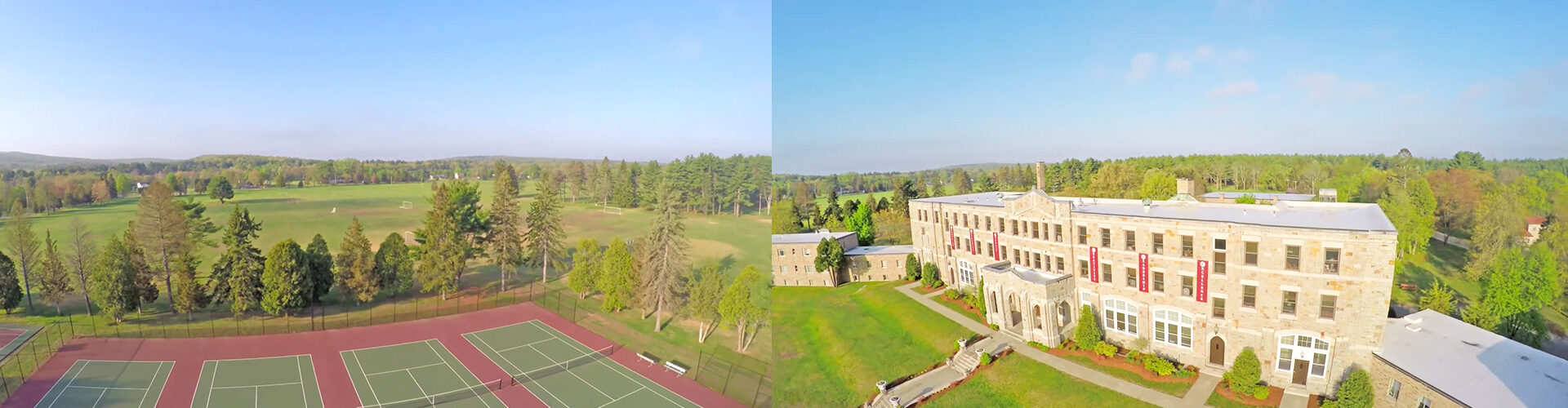 맥더피 스쿨 McDuffie School 캠퍼스 전경