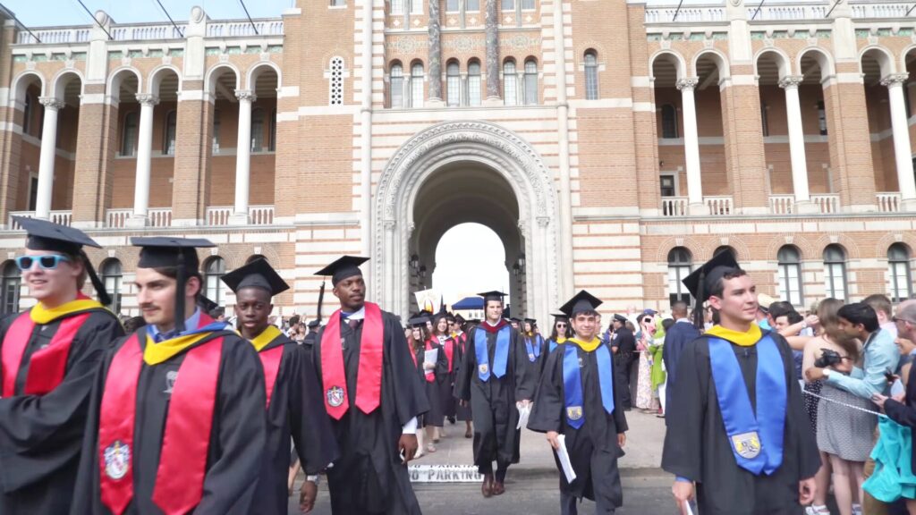 US University Graduation Ceremony