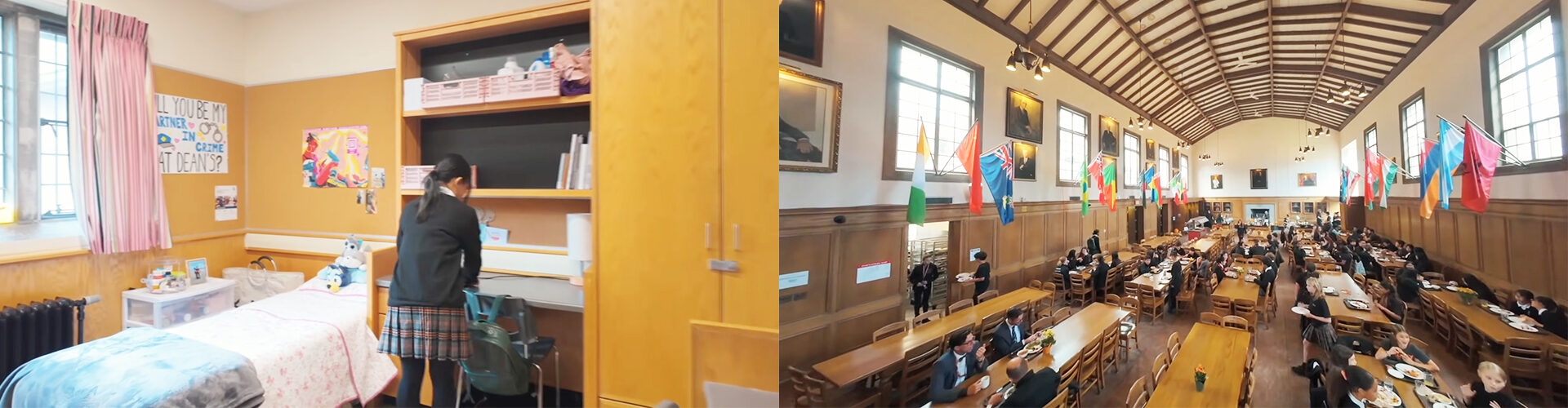 리들리 컬리지 Ridley College 기숙사와 식당