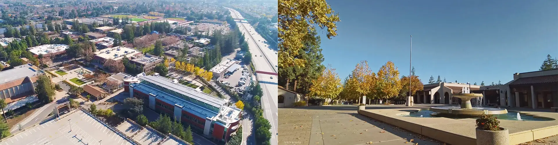 De Anza College 이 위치한 도시풍경