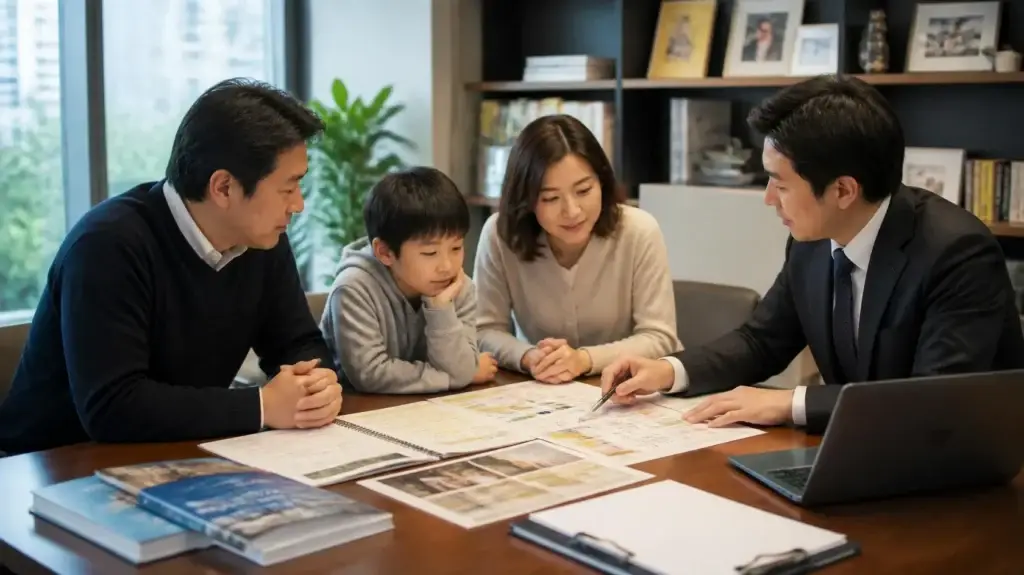 서류체크를 받는 컨설팅 모습 (3) Webp
