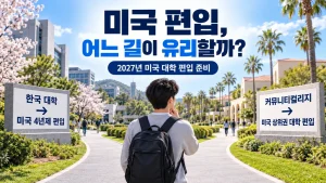 미국 편입 어느 길이 유리할까